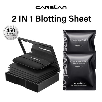 Mattiq™ 2-in-1 Magnetic Oil Control Blotting & Setting System