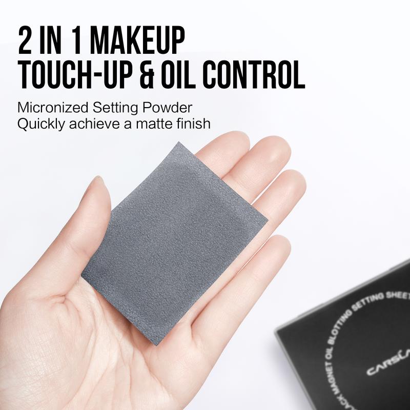 Mattiq™ 2-in-1 Magnetic Oil Control Blotting & Setting System