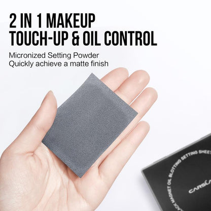 Mattiq™ 2-in-1 Magnetic Oil Control Blotting & Setting System